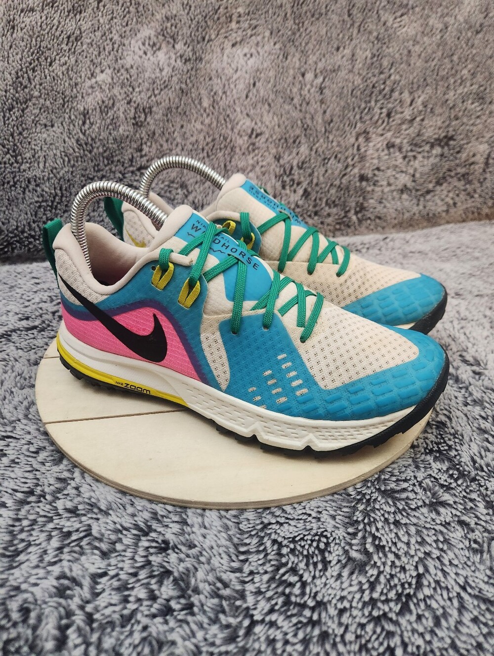 Nike Zoom Wildhorse 5 Blue Fury Running Shoes Women's Size 8
